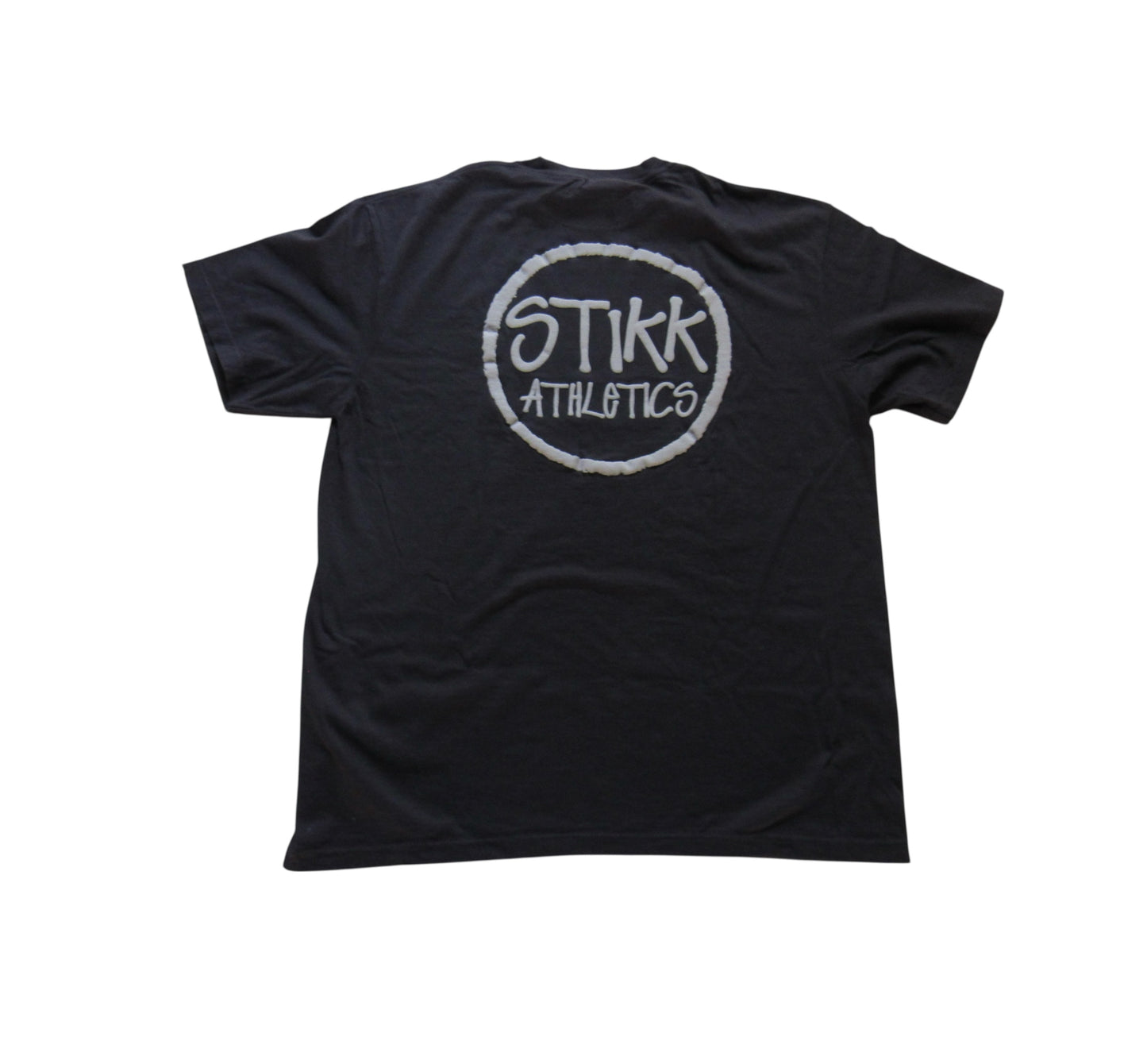 Black Short Sleeve T-Shirt w/ Grey Logo