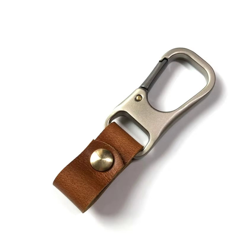 Genuine Leather Key, Smart Wallet, Keychain, EDC Pocket Key Holder