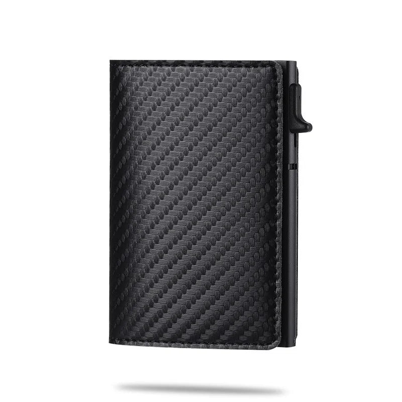 2023 for Apple Airtag Wallet Men Carbon Fiber Fashion ID Credit Card Holder Rfid Slim Airtag Slide Wallet Designer Cardholder