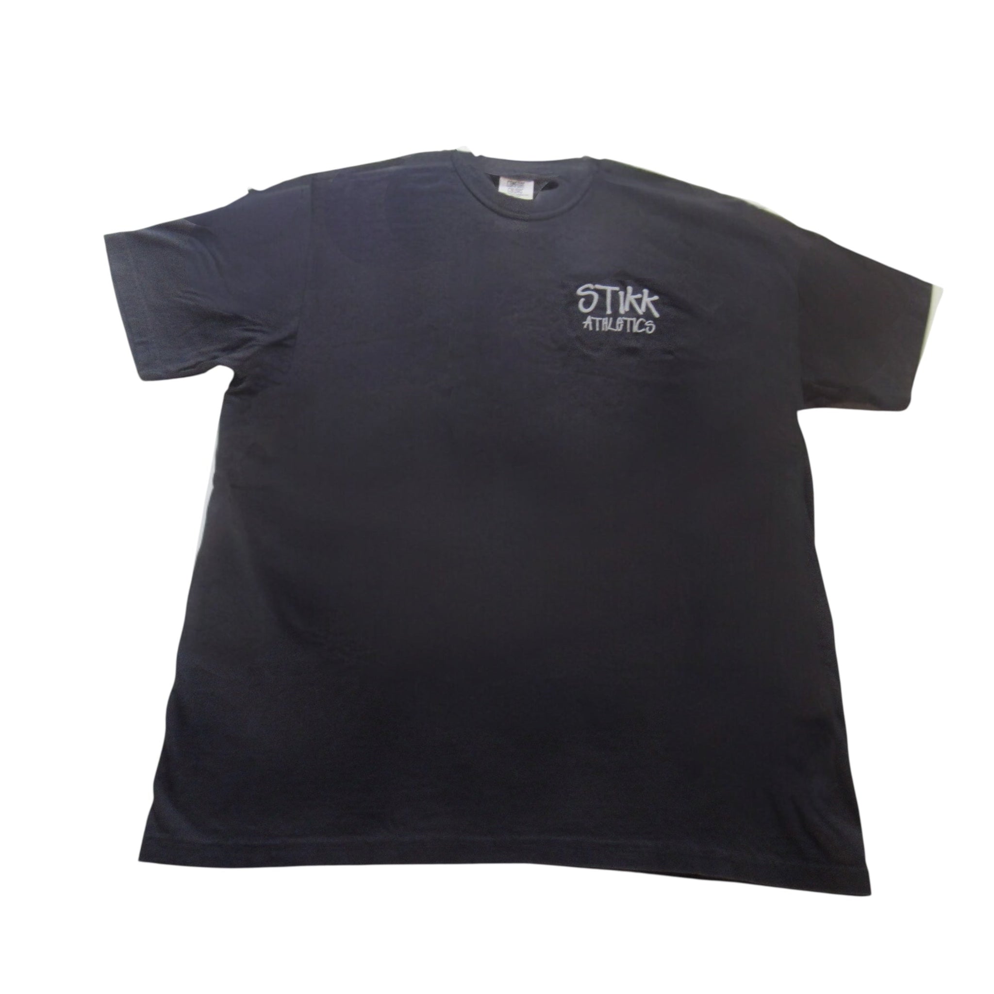 Black Short Sleeve T-Shirt w/ Grey Logo